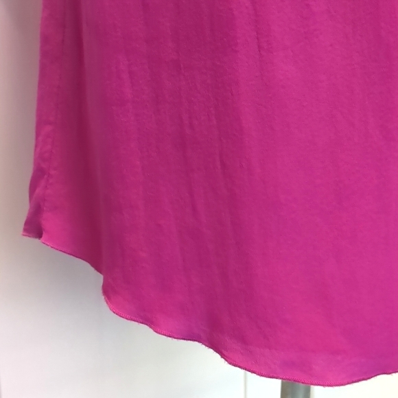 Aritzia Central Park West Pink and Black Silk Dress - Picture 4 of 10